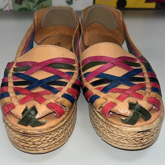 D’Clasicos ladies sandals size 8 leather with several colors , low heel height - Picture 3 of 8